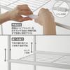 HEIAN SHINDO Slim Laundry 2 Towel Matte Width X Depth 29 X Height 149cm Rack, Shelves, Rack, White, 60-81 HSR-1WH