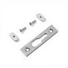 Sliding Door Lock, Hook Latch, Adjustable Catch, Pane Hardware Accessory Silver KZ01 201 Stainless