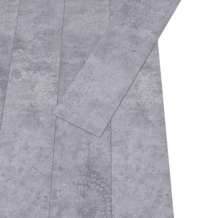 VidaXL Planches de Plancher Revêtement de Sol Dalle de Sol Salon Salle de Séjour Chambre à Coucher Maison PVC 4,46 m² 3 mm 146574