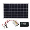 Solar Panel Kit 30W Solar Panel 220W MPPT Power Inverter Waterproof Controller for Power