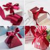 Satin Ribbon: 1.5 x 25 Yards Burgundy - Shiny Polyester Fabric for Gift Wrapping Crafting Wedding and Christmas Decoration