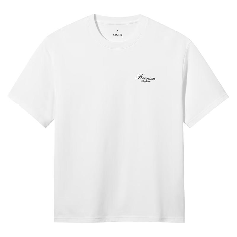 Hotwind Lässiges T-Shirt mit Buchstabenaufdruck für Herren