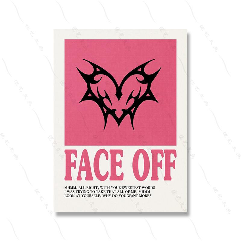 Kpop Music Album Poster Aesthetic Pop Rock Band Wall Art Canvas Print Rapper Canvas Painting Office Singer Room Home Decor Gift