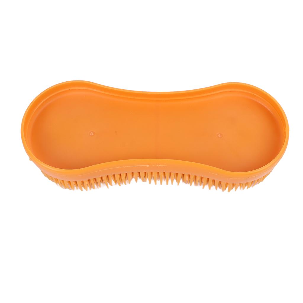 Horse Cleaning Brush Soft Brush Multifunctional Portable Pet Grooming Massage Brush Ergonomic Horse