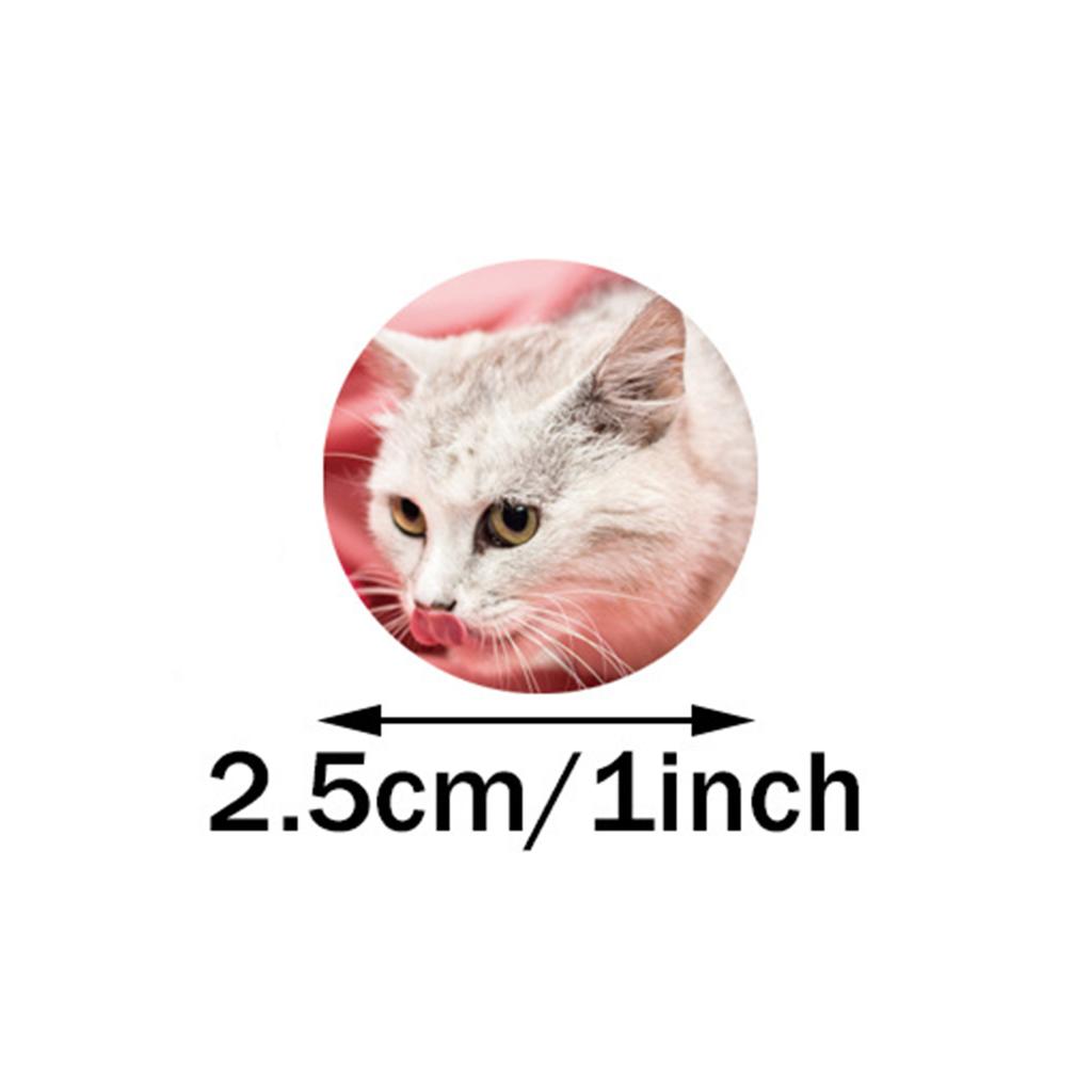100-500pcs Cartoon Meme Cat Stickers For School Reward Stickers Gift Decor Lables Stationery Scrapbook Stickers