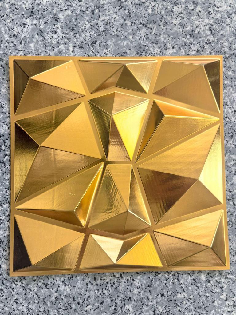 3D Embossed PVC Wall Panels for Hotel, Bedroom & TV Background Décor