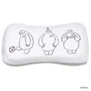MORIPiLO Morishita Memory Foam Pillow Disney Baymax 15x31cm Waist Support Back Support Stuffed Toy Cushion Character Goods Pastel Ivory 4621195
