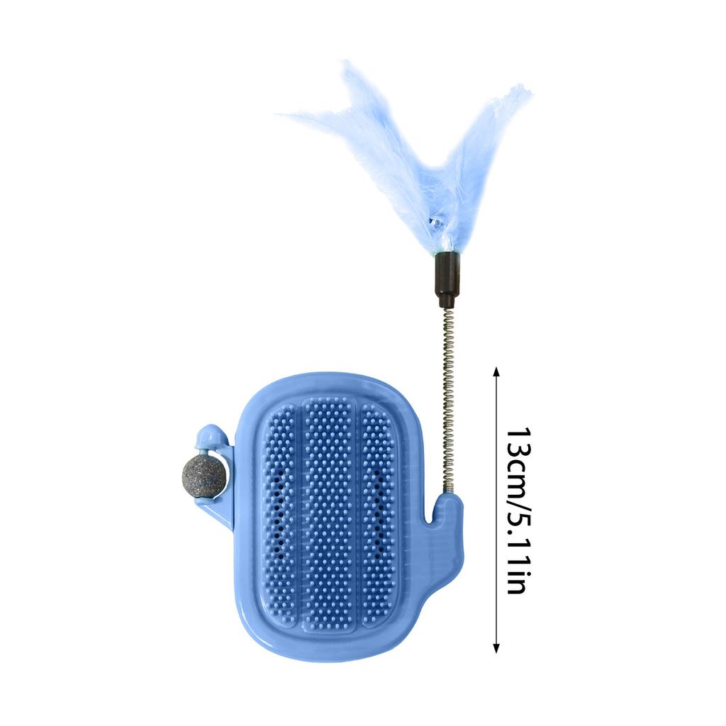 Cat Itching Tool Cat Teaser And Catnip Safe Pp Material Soft Comb Table Leg Strap Toy Brushing Hair Tool Of Cats Indoor Cat Toys