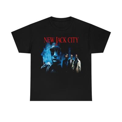 New Jack City Hip Hop Gangster Movie Shirt , Wesley Snipes Nino Brown T-shirt Unisex T-Shirt