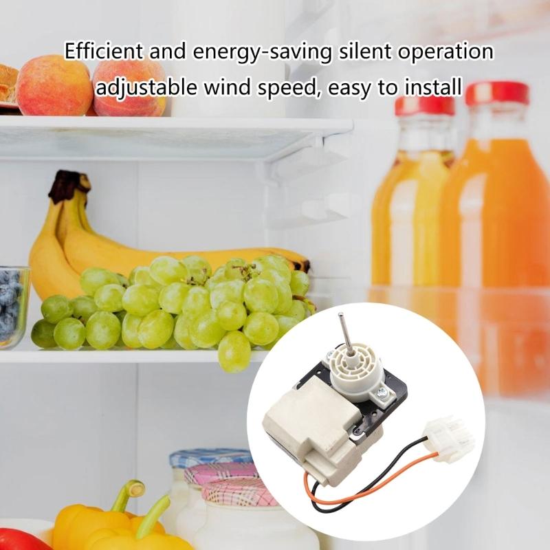 Efficient Small Cube Ice Maker Repair Part Refrigerator Accessory Refrigerator Evaporator Fan Motor for Refrigerators