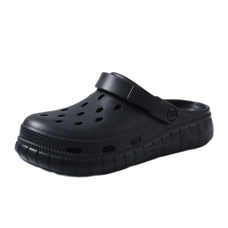 Summer new couples can wear hole shoes versatile casual lightweight thick-soled non-slip wear-resistant beach sandals