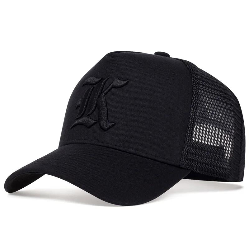 Rekreacyjna Regulowana Czapka Baseballowa z Haftem Bawełniana Unisex Czapka Golfowa Sportowa Outdoor Ochrona przed Słońcem Czapki Truckerki Czapka Podróżna Czapki Hip Hop