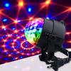 Mini Bola de Luz de Fiesta Disco KTV Proyección Atmósfera Colorida Luz Giratoria Pequeña Lámpara LED de Escenario de Colores