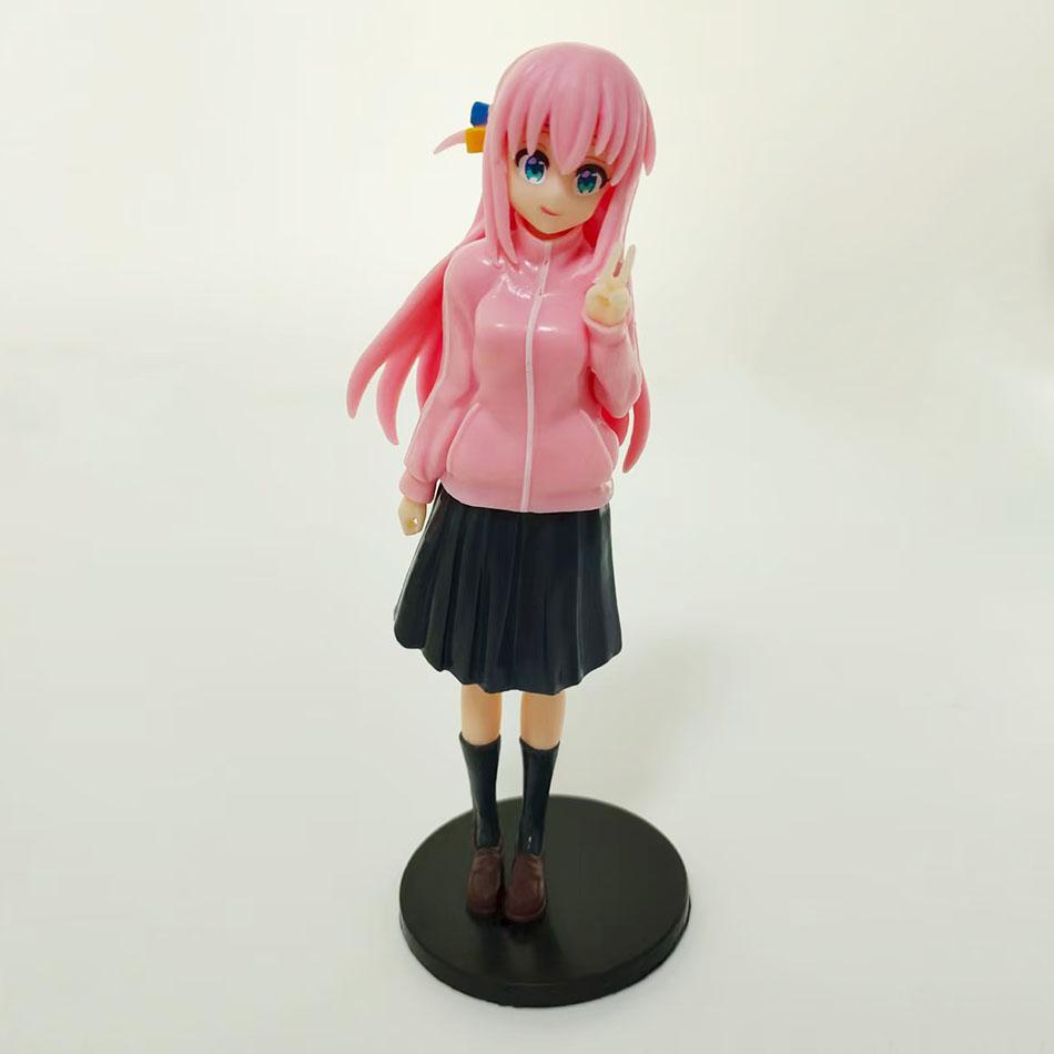 BOCCHI THE ROCK! Anime Figure Gotoh Hitori Action Figure Guitarist Girl Figure Desktop×Decorate Collections Model Doll Toys