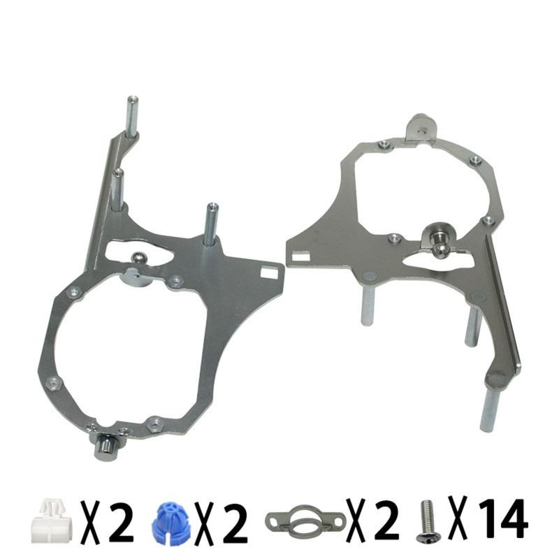 Hella Mount Quad Lens Headlight Modification Bracket Compatible with 2013 2016 BMW 4 Series High Quality Car Accessories