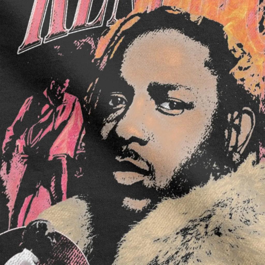Kendrick Lamar 90s T Shirts Men Cotton Funny T-Shirt Round Neck Tees Short Sleeve Clothing Plus Size