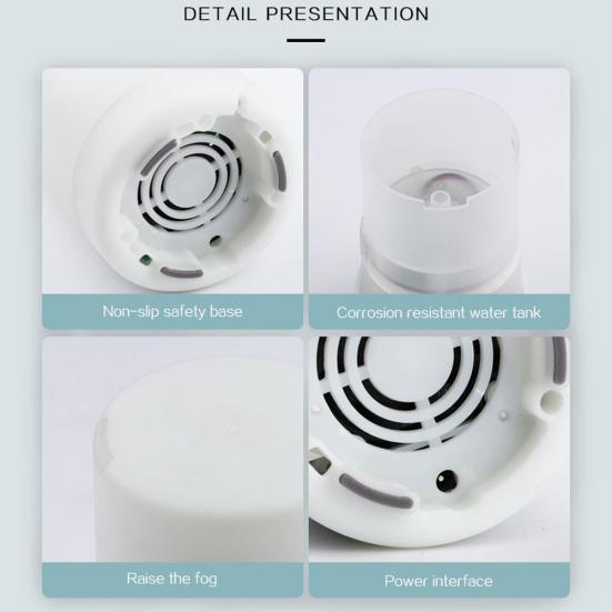 Ultrazvukový USB zvlhčovač Aroma dobíjecí domácí auto difuzér LED čistička vzduchu