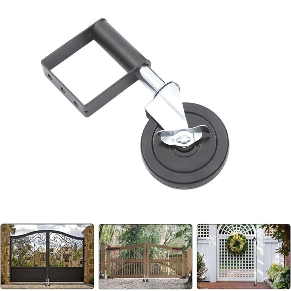 With Brake 360° Rotate Gate Wheels Built-in Double Ball Gate Caster Universal Wheel  Heavy Duty