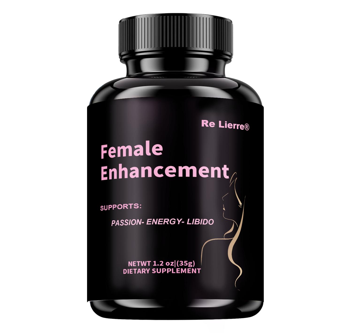 

Re Lierre Women s Intimate Wellness Capsules - Natural Libido Support with Horny Goat Weed | Enhance Sensitivity, Mood & Desire | 60 Vegan Capsules