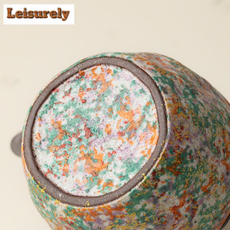 225ml Lifting Handle Teapot Zen Tea Infuser Pot Tea Making Kettle With Ball Hole Flower Tea Tea Services Supplies Ornaments Gift