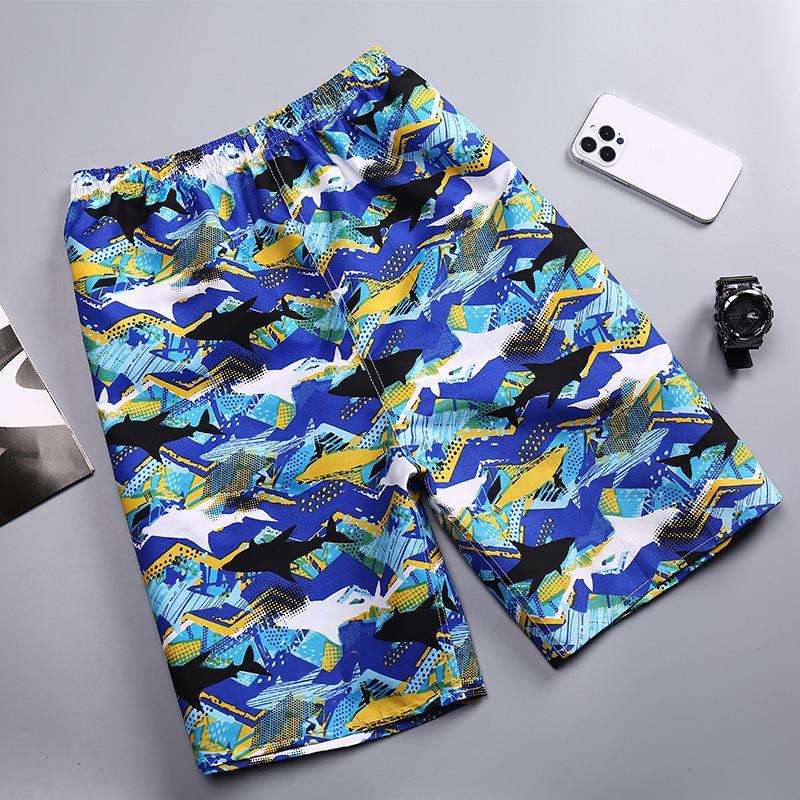 Shorts décontractés d'été hommes Shorts de plage respirants mode pantalons courts de sport confortables avec poches pour le surf plage Shorts à séchage rapide pantalons