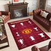Manchester Customizable Name Area Rug Perfect for Balcony Game Room Entryway Kitchen Antislip Carpet Office home decor