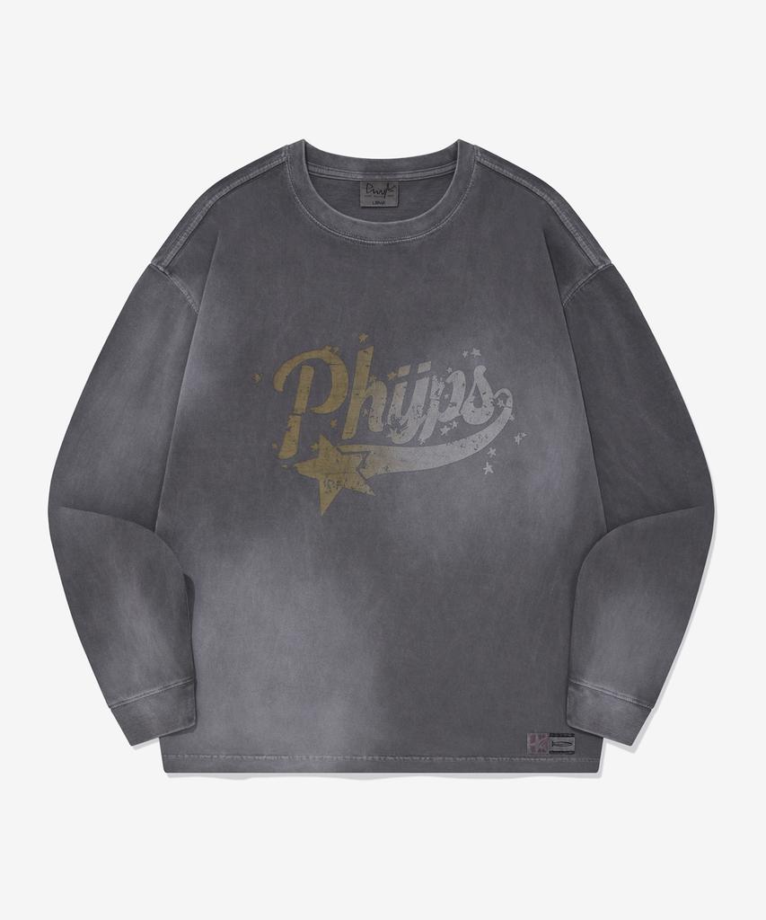 PHYSICAL DEPARTMENT Scatter Star Tail Ls Dark Gray