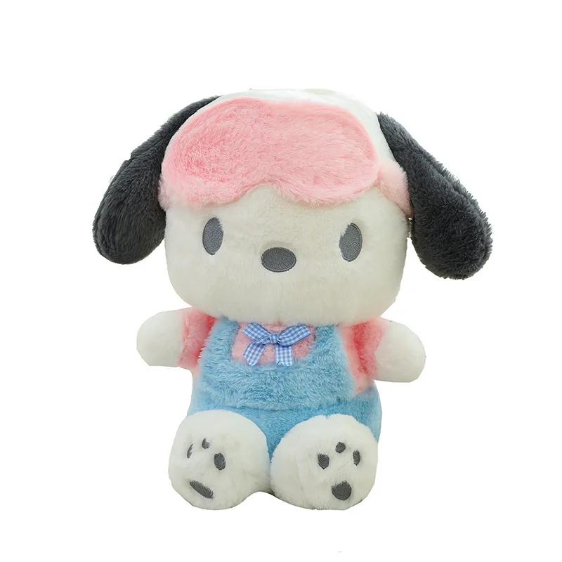25Cm Anime Pochacco Eye Mask Plush Toy Cute Cartoon Soft Pillow Stuffed Doll Children'S Birthday Christmas Gifts