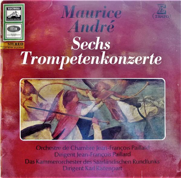 

LP Record MAURICE ANDR ORCHESTRE DE CHAMBR Sechs Trompetenkonzerte 1C06528242 Die Stimme Sein Germany Classical Used