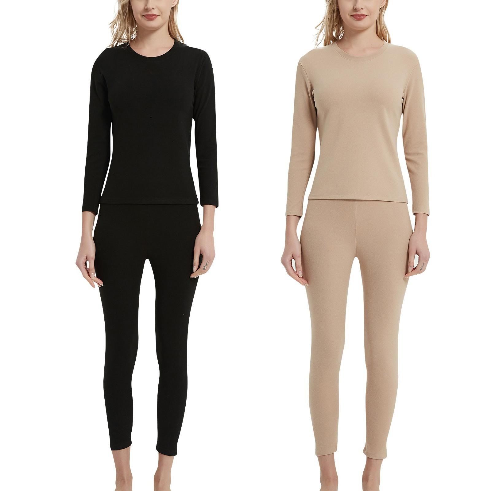 

Женские ультрамягкие комплекты термобелья Long Johns с флисовой подкладкой