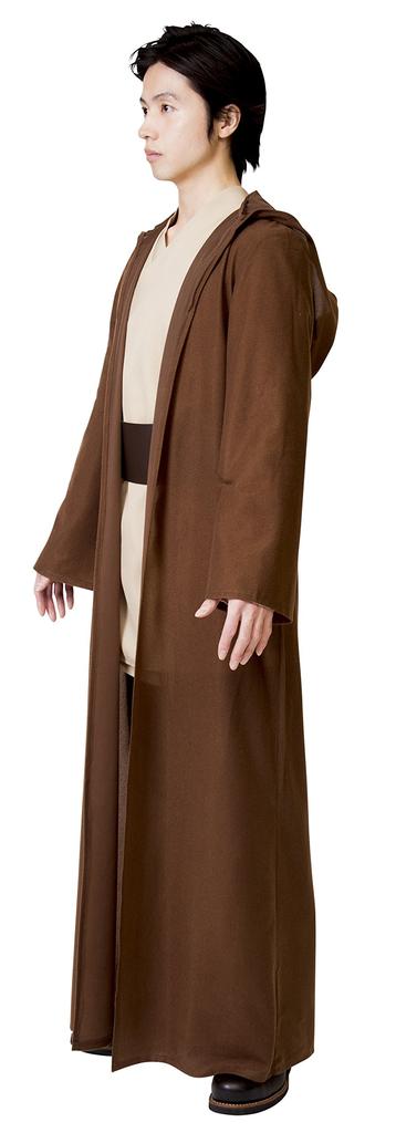 Clearstone Narikara Kenkyubu Cosplay Halloween Sage's Robe, Unisex, Brown