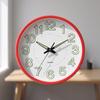 Plastic Frame Silent Quartz Clock 12 Inch Luminous Wall Clock Quiet Analog Clock  Office Decor