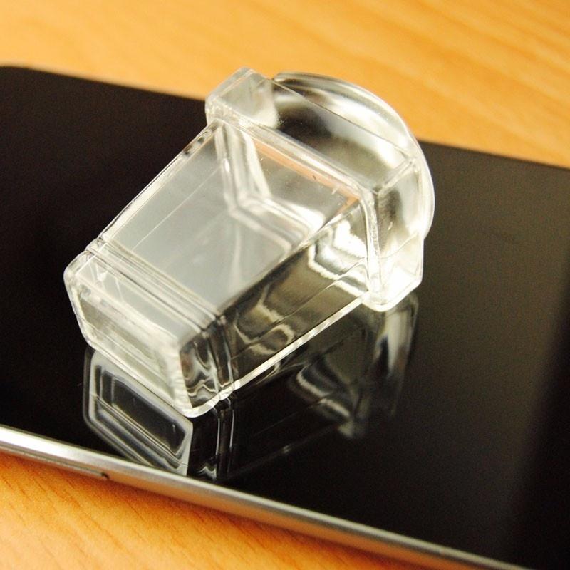 Nagelkunst Siegel Schaber Ein Satz transparenter Manikürewerkzeuge Silikon Stempelplatte für Nägel Stanzverbesserung Silikon Druck