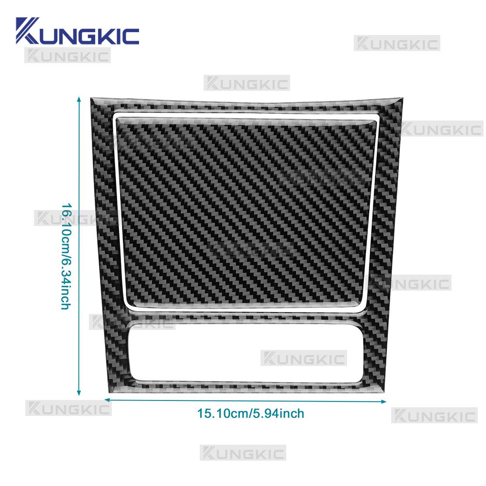 For Volkswagen Scirocco 2008 2009 2010 2011 2012 2013 2014 2015 2016 2017 2018 Real Soft Carbon Fiber Sticker Car Console Panel