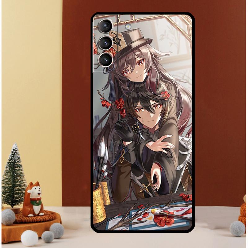 

Genshin Impact Zhongli Case For Samsung Galaxy S24 S26 Ultra S21 S22 S20 S23 S25 Ultra S10 Plus S25 FE Cover Funda Galaxy S24 Plus