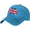 Fiji Flag Baseball Cap Cotton Washed Vintage Distressed Dad Hat Casual Adjustable Unisex