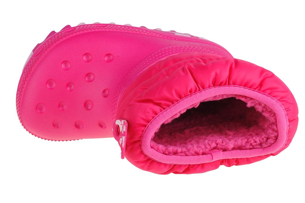 Crocs Classic Neo Puff Boot Toddler, for Girl Pink Boots