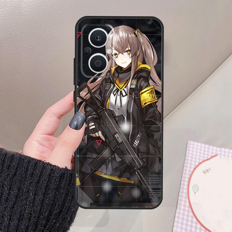 Girls Frontline Game Funda For OPPO Reno 14 10 11 12 13 Pro 12F 11F 13F 14F 7 8 Lite OPPO Find X9 X8 X6 Pro Case