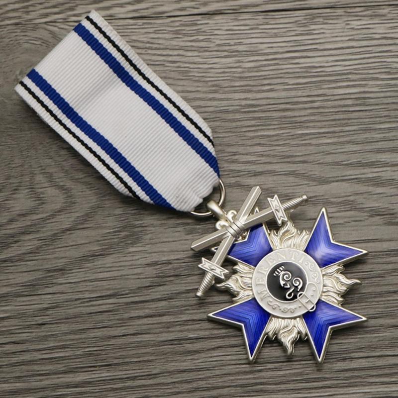 Prussia Crowns Crosses Medals Lapel Pin Militarys Medals Brooch Pin,Suit Pin Clothing Accessories Jewelry for Women Men