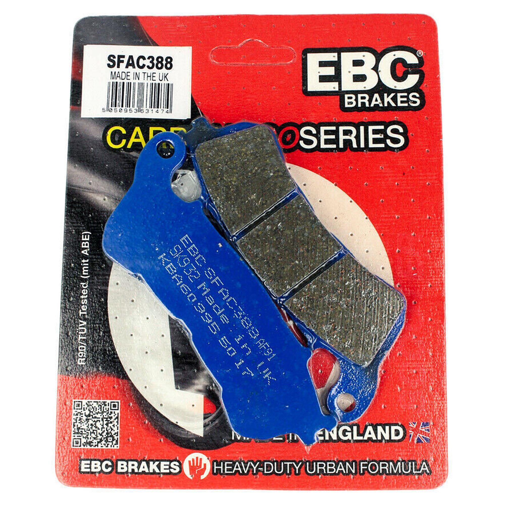 

Ebc Sfac388 Honda Silverwing 600 Carbon Front Brake Pads