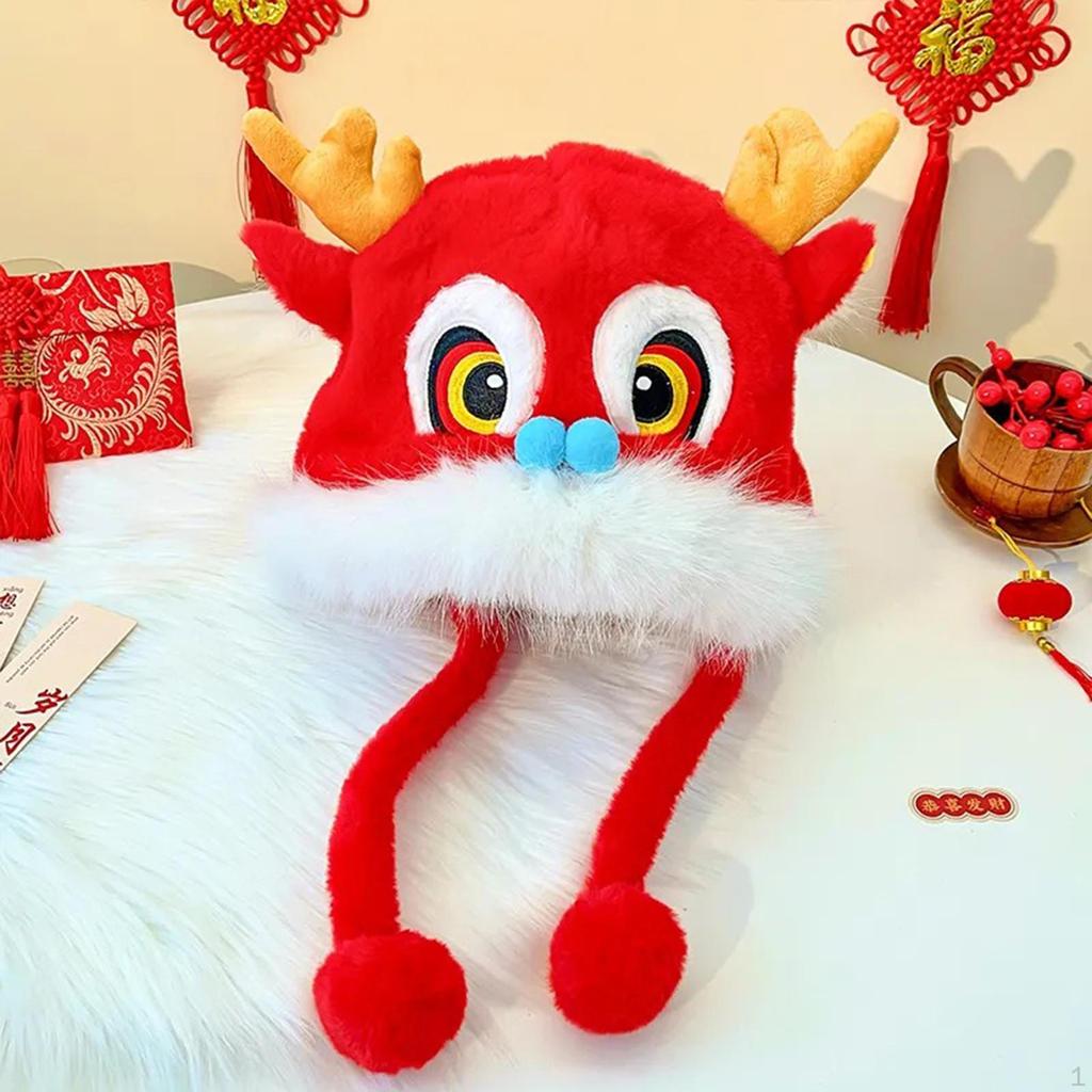 Buy Chinese Dragon Funny Party Hat , Cute Headwear Windproof Cap for Women  Ladies Girls Birthday Gift at affordable prices — free shipping, real  reviews with photos — Joom