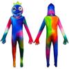Mike Mike Rainbow Friends Kostüm Kinder Jungen Blaues Monster Wiki Cosplay Horrorspiel Halloween Jumpsuit Karneval Geburtstagsparty Kostüm J
