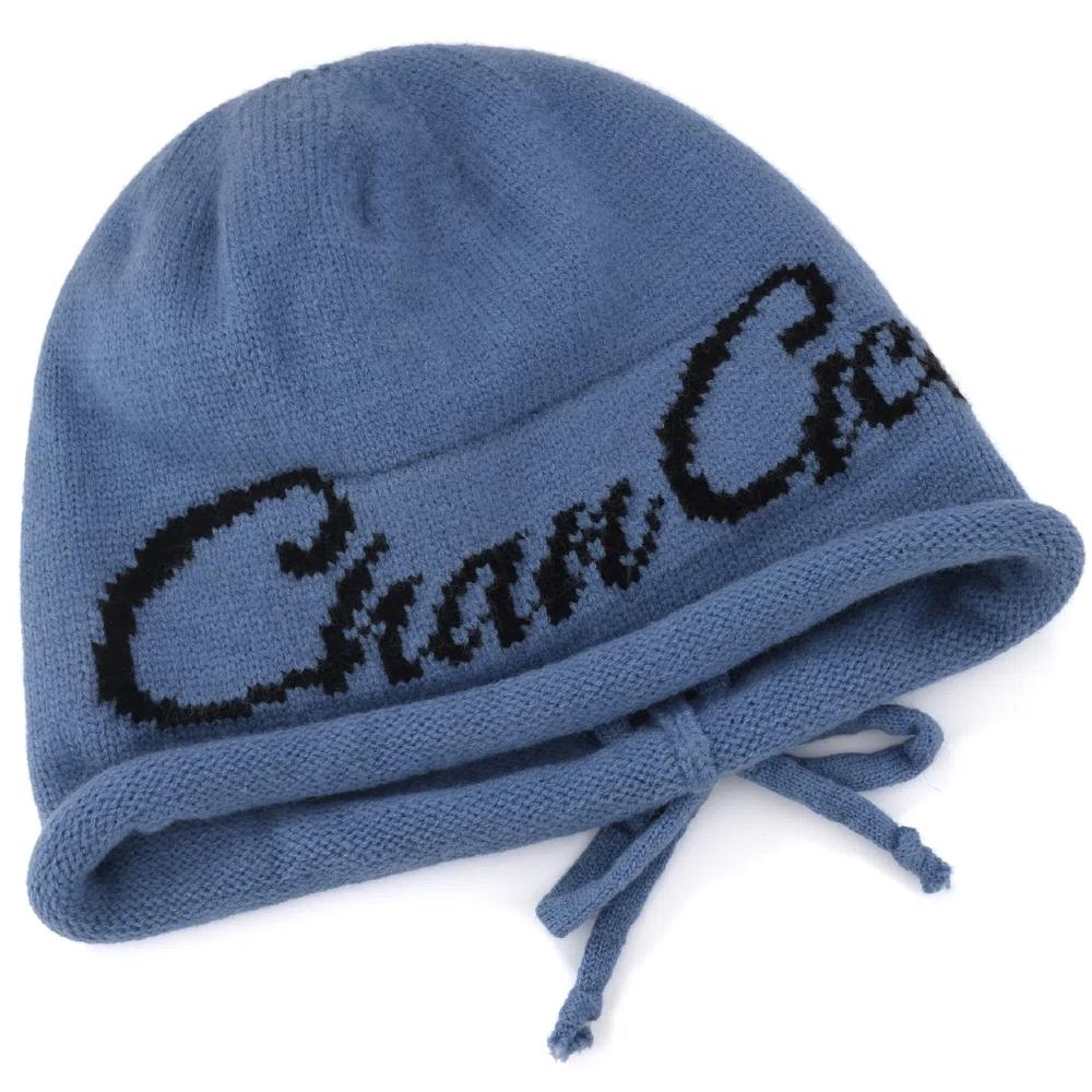 Neuer Stil Lässige Mode Wintermützen Trendige Beanies Mütze für Damen Streetwear Dandy Hut mit Kordelzug Winter Strickmützen