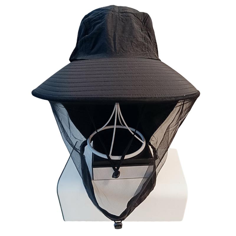 1pc Women and Men's Bucket Hat Anti Mosquito with Net Mesh for Summer Outdoor Breathable Fishing Gardening Hat