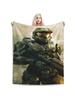 Master Chief An Ultra-Soft Micro Fleece Blanket