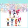 Adorable 12cm My Little Pony Friendship Is Magic Pvc Figure Set In Colorful Designs