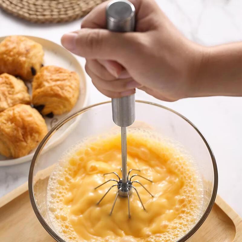 Lilang Automatic Hand-Press Rotating Whisk Set