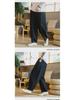 Men's National Trend Loose Harem Pants: Cotton & Linen, Plus Size, Wide Leg, Spring/Summer Casual Wear