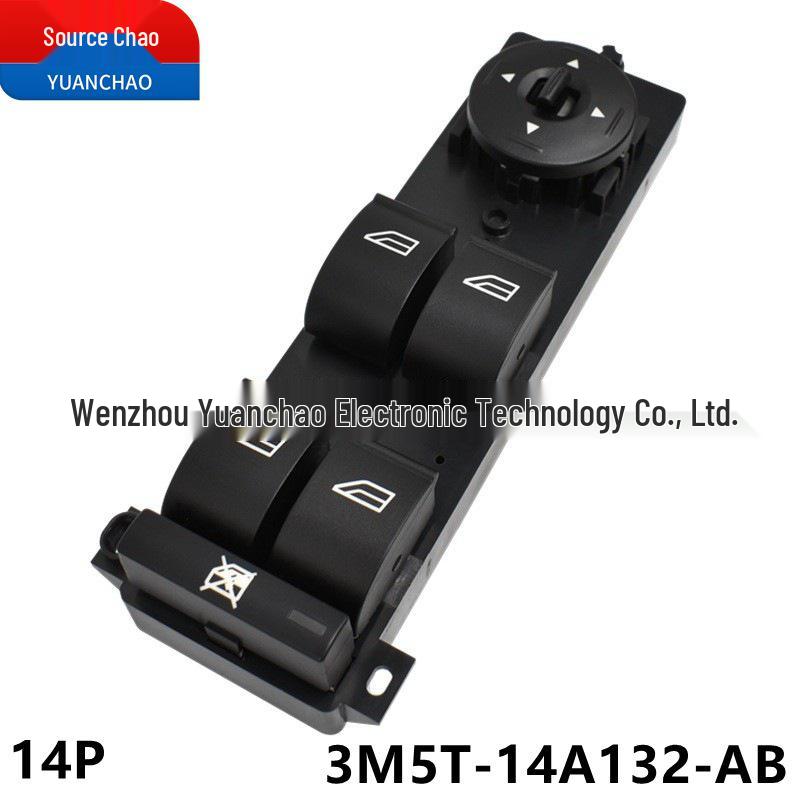 Ford Focus Power Window Switch Knob 3M5T-14A132-AB