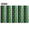 Santa Claus Pattern Gift Wrap 5 Sheets Christmas Wrapping Paper Set, Large with Birthday Packaging Supplies Double-Sided Tape And Bows, Snowflake